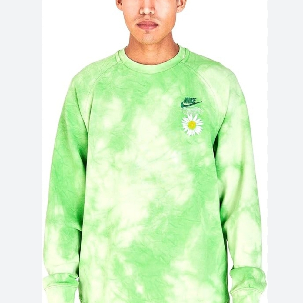 Nike Green Tie-Dye Men's Sweater